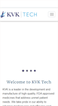 Mobile Screenshot of kvktech.com